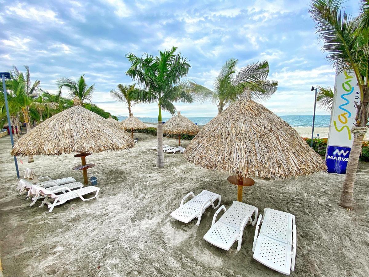 Encantador Samaria Club De Playa, 3 Alcobas 6 Personas Playa Privada